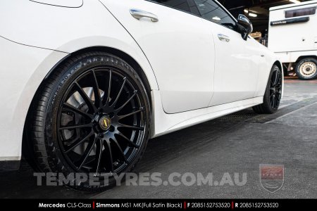 20x8.5 20x10 Simmons MS1 MK on Mercedes CLS-Class