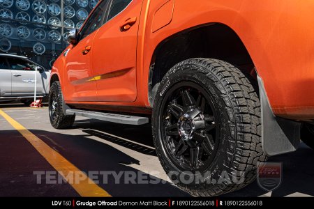 18x9.0 Grudge Offroad DEMON on LDV T60