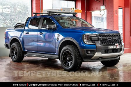 18x9.0 Grudge Offroad RAMPAGE on Ford Ranger