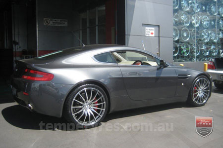 20x8.5 20x9.5 Lenso Conquista 5 CQ5 on ASTON MARTIN VANTAGE