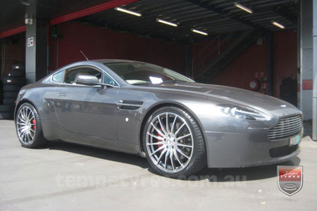 20x8.5 20x9.5 Lenso Conquista 5 CQ5 on ASTON MARTIN VANTAGE