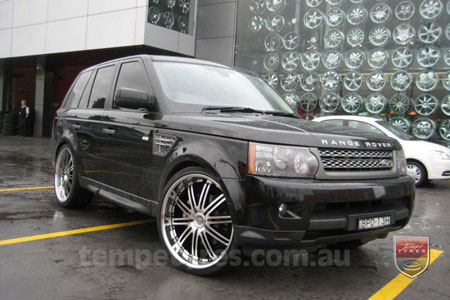 24x10 Lenso Symphony - BKI on RANGE ROVER SPORT