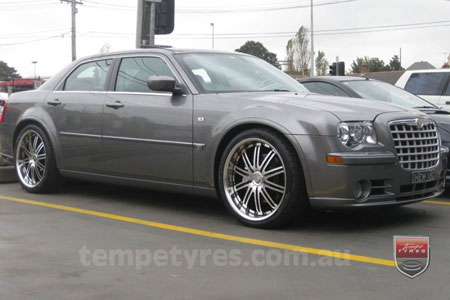 22x9.5 Lenso Symphony - BKI on CHRYSLER 300