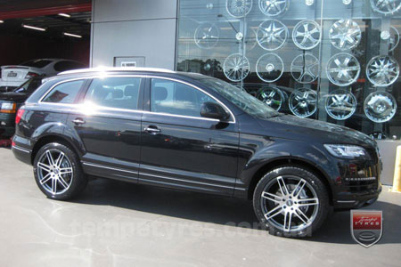 20x9.0 Style201 Gunmetal on AUDI Q7