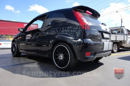 17x7.0 Lenso Type-M - MBJ on FORD FIESTA