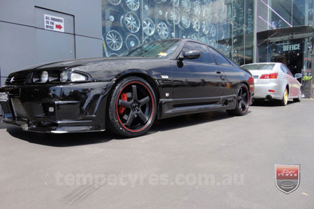 19x8.5 19x9.5 Starcorp Hiro - WRG on NISSAN SKYLINE