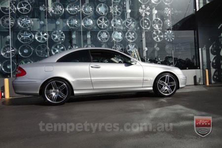 18x8.5 18x9.5 CLS63 on MERCEDES CLK-CLASS