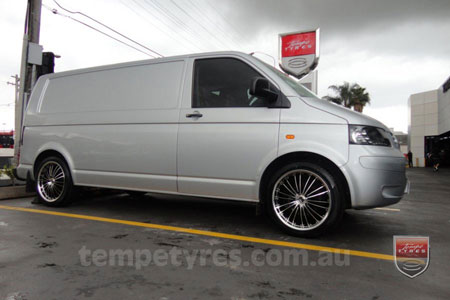 20x8.5 Lenso OP3 on VW TRANSPORTER