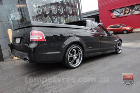 20x8.5 20x9.5 Lenso OP2 on HOLDEN COMMODORE VE