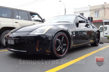 19x8.5 19x9.5 Starcorp Hiro - WRG on NISSAN 350Z