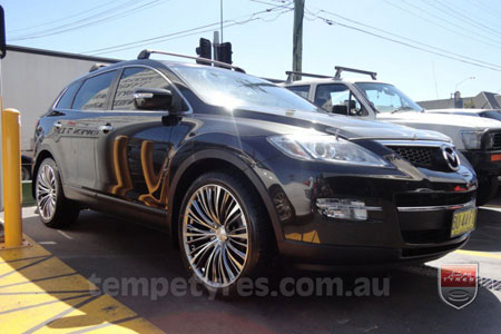 22x9.0 Lenso ESA on MAZDA CX9