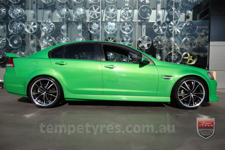 20x8.5 20x9.5 Lenso Eurostyle 7 ES7 on HOLDEN COMMODORE VE
