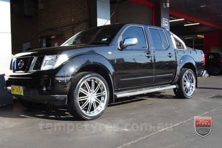 22x9.5 Lenso Symphony - BKI on NISSAN NAVARA