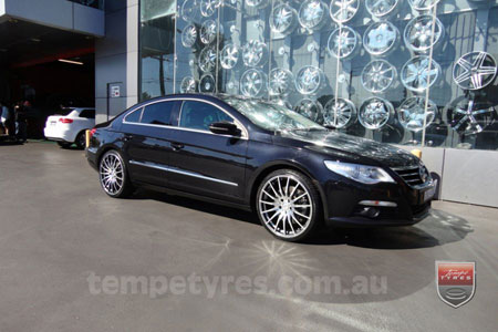 20x8.5 20x9.5 Lenso Conquista 5 CQ5 on VW PASSAT