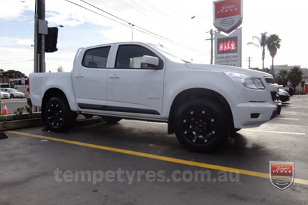 18x9.0 Ballistic Jester on HOLDEN COLORADO