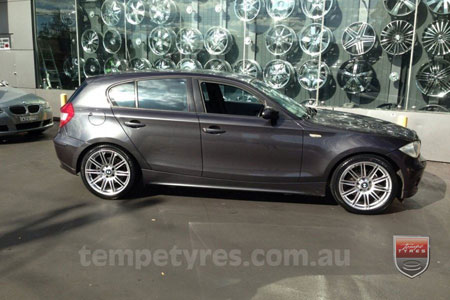 18x8.0 Double 335 on BMW 1 SERIES