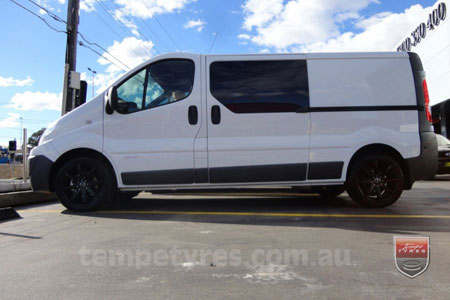 18x8.0 Incubus Zenith - FB on RENAULT TRAFIC