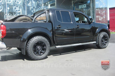 17x9.0 Ballistic Jester on NISSAN NAVARA