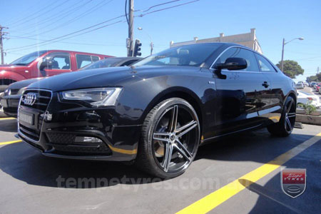 20x8.5 20x10 Lenso Conquista 6 CQ6 on AUDI A5