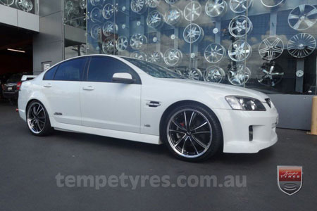 20x8.5 20x9.5 Lenso Eurostyle 7 ES7 on HOLDEN CAPRICE