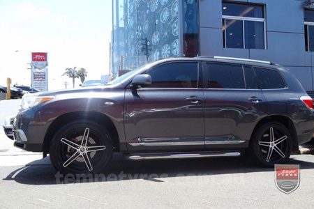 20x8.5 20x10 Lenso Conquista 6 CQ6 on TOYOTA KLUGER