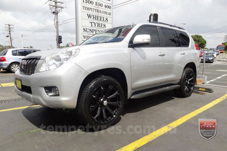 20x9.0 Lenso Intimidator 6 MB IM6 on TOYOTA PRADO