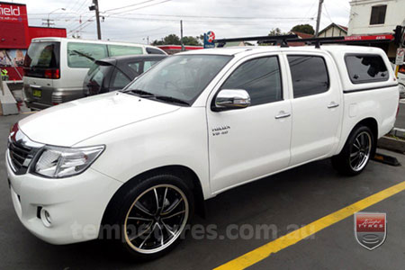 20x8.5 20x9.5 Lenso Eurostyle 7 ES7 on TOYOTA HILUX