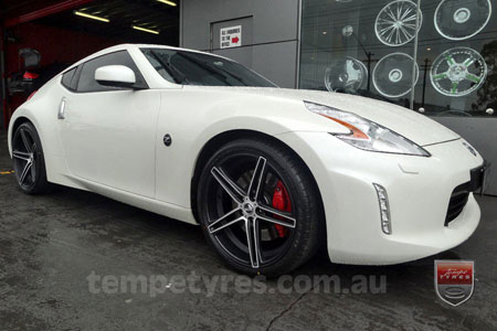 20x8.5 20x10 Lenso Conquista 6 CQ6 on NISSAN 370Z