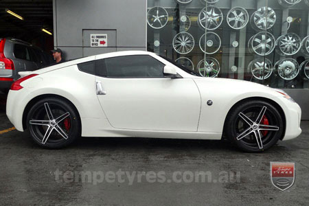 20x8.5 20x10 Lenso Conquista 6 CQ6 on NISSAN 370Z