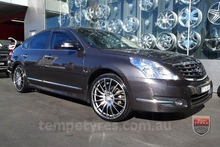 20x8.5 20x9.5 Lenso Conquista 5 CQ5 on NISSAN MAXIMA