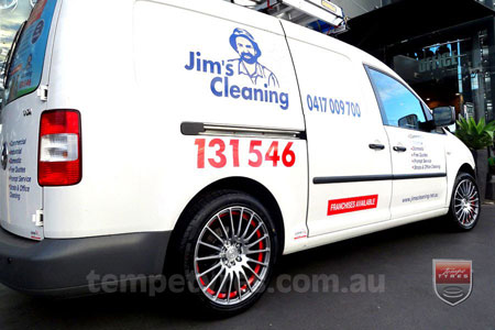 17x7.5 Fox X-tuning on VW CADDY