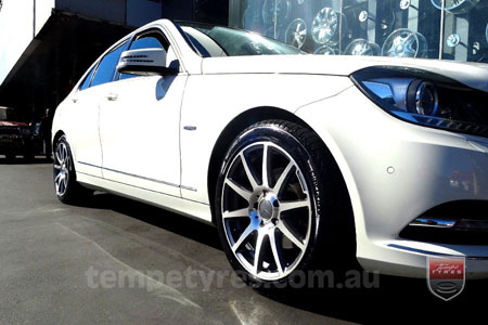 17x8.0 MB688 on MERCEDES C-CLASS