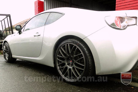 18x8.0 Lenso Type-M DG on TOYOTA 86