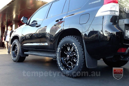 17x9.0 Ballistic Scythe Millworks on TOYOTA LANDCRUISER