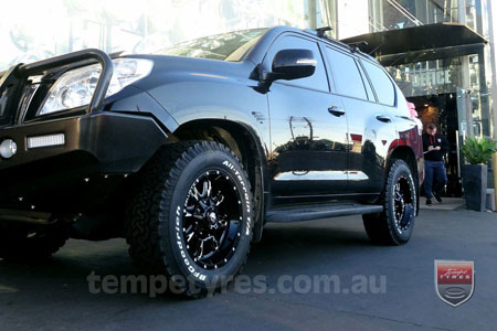 17x9.0 Ballistic Scythe Millworks on TOYOTA LANDCRUISER