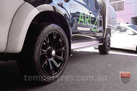 20x9.0 Lenso Intimidator 6 MB IM6 on NISSAN NAVARA 