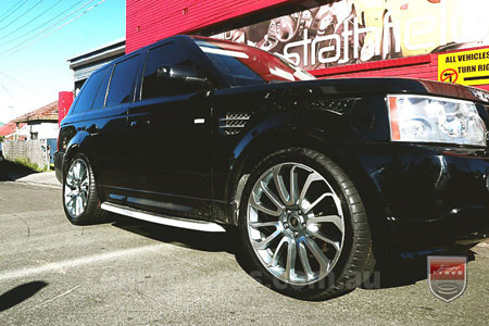 22x9.5 Autobiography GM on RANGE ROVER SPORT