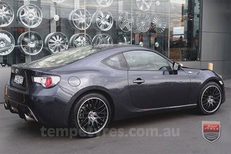 17x7.0 Lenso Type-M - MBJ on TOYOTA 86