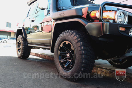 17x9.0 Ballistic Jester on TOYOTA FJ CRUISER