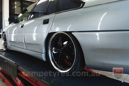 20x8.5 20X10 Lenso Groove - MB on HOLDEN COMMODORE 