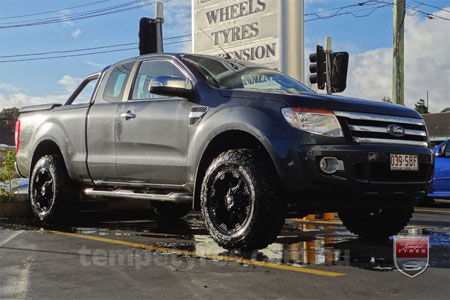 17x9.0 Ballistic Morax on FORD RANGER