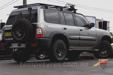 16x8.0 Ballistic Hyjak on NISSAN PATROL