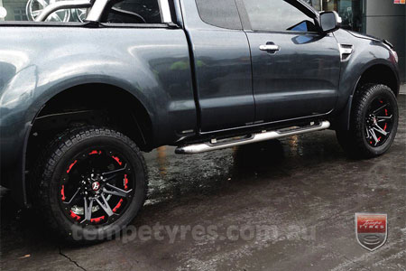 20x9.0 Ballistic Jester on FORD RANGER