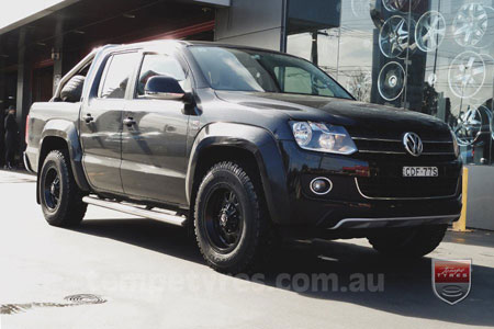 17x9.0 Ballistic Scythe on VW AMAROK