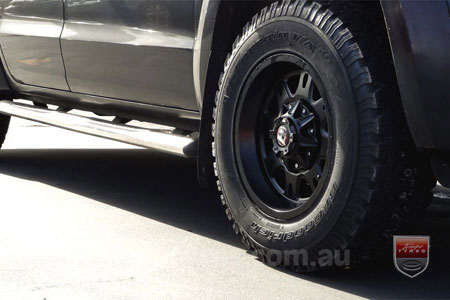 17x9.0 Ballistic Scythe on VW AMAROK