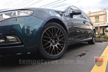 19x8.5 Lenso Type-M DG on FORD FALCON