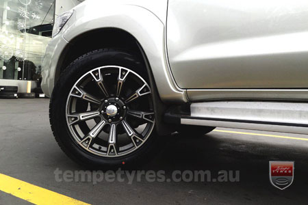 20x9.0 Lenso Intimidator 6 DFS IM6 on TOYOTA HILUX