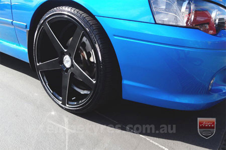 20x9.0 20x10.5 Lenso Conquista 7 MKS CQ7 on FORD FALCON