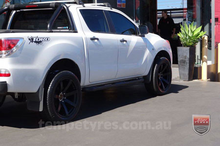 22x9.5 Lenso RT-Concave on MAZDA BT50