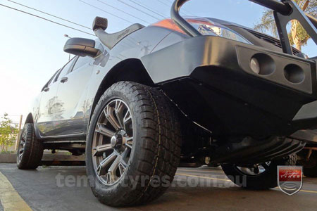 20x9.0 Lenso Intimidator 6 DFS IM6 on MAZDA BT50